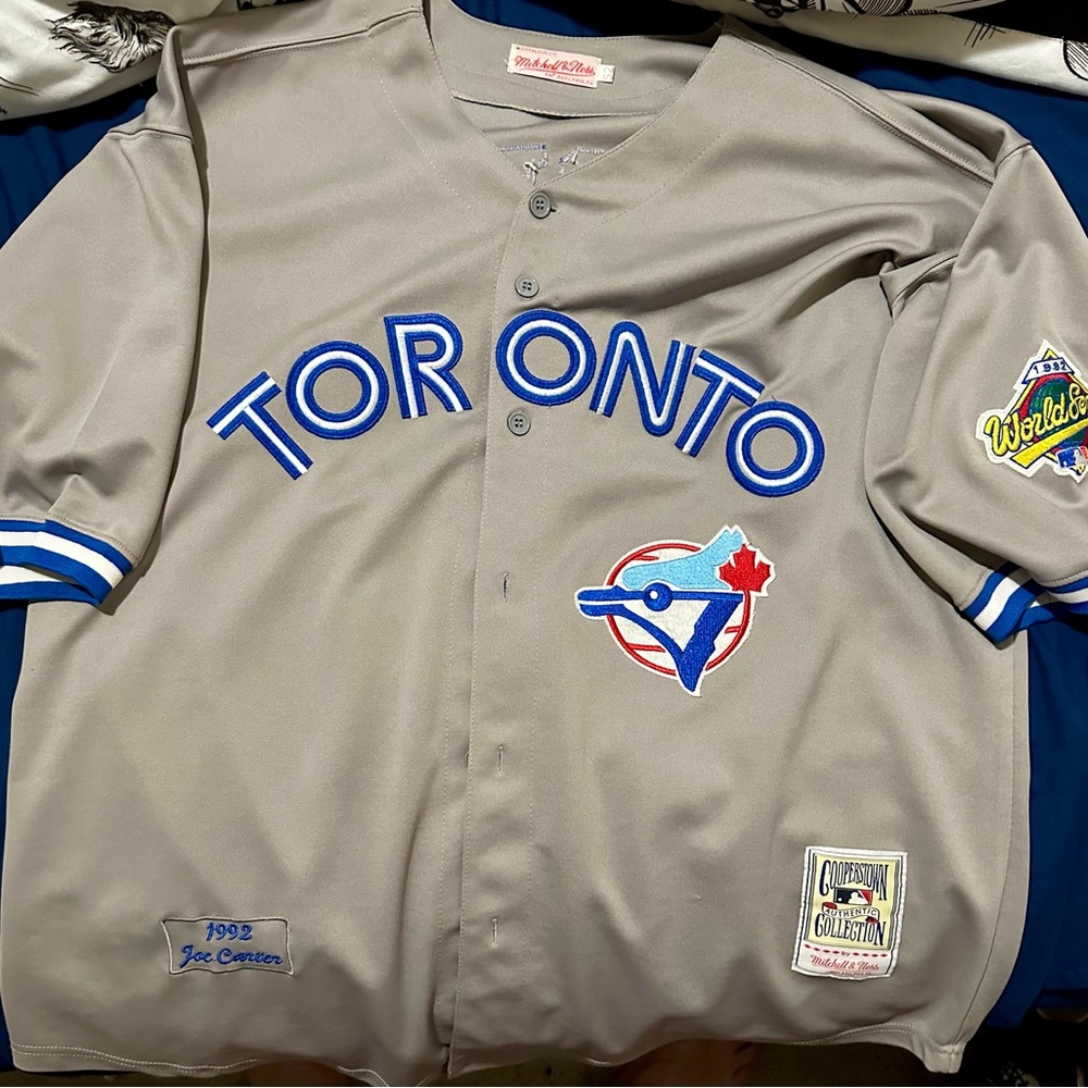 Toronto Blue Jays Joe Carter Away Jersey